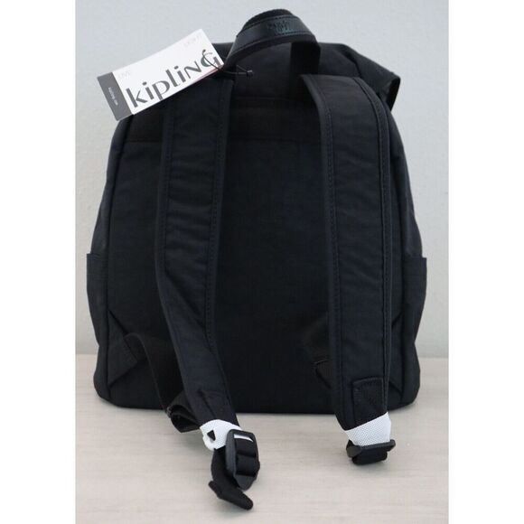 Kipling KI0365-0DH Women\'s Medium Size Black Tonal Fiona Nylon Backpack main image 7